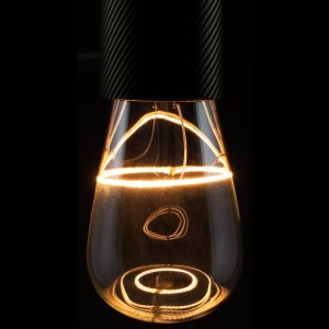 SEGULA LED Illusion rustiek E27 4W dim rook/helder