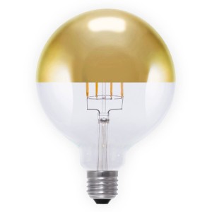 SEGULA LED kopspiegellamp E27 7W goud