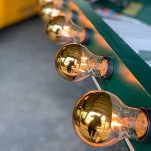 SEGULA LED lamp E27 3,2W 927 kopspiegel goud