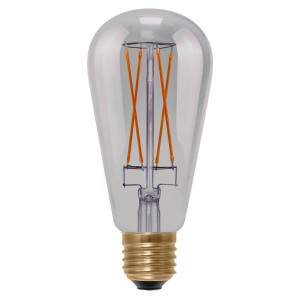 SEGULA LED rustieke lamp E27 5W Long Style grijs