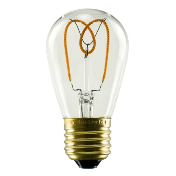 Segula led rustieke lamp mini e27 3. 2w helder