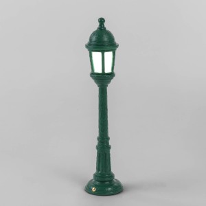 SELETTI LED buiten sfeerlamp Street Lamp met accu, groen