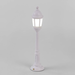 SELETTI LED buiten sfeerlamp Street Lamp met accu, wit