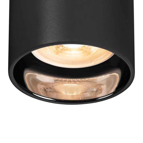 Slv asto tube downlight gu10 1 lamp zwart 2
