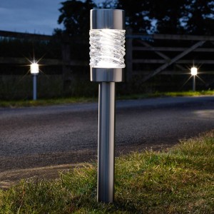 SMART GARDEN LED solar-grondspies lamp Martello 4 stuks per pak