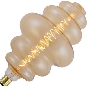SPL BIG Flex | LED  | Grote fitting E27 Dimbaar | 6W (vervangt 19W) Goud