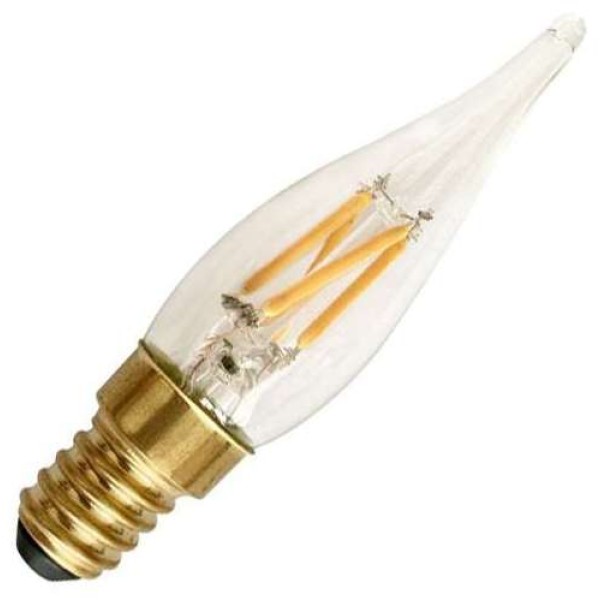 Spl led kaarslamp met tip kleine fitting e14 1. 5w dimbaar 1