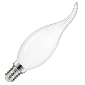SPL | LED Kaarslamp met tip | Kleine fitting E14  | 5W Dimbaar