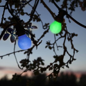 STAR TRADING LED lamp E27 voor lichtkettingen, breukvast, blauw