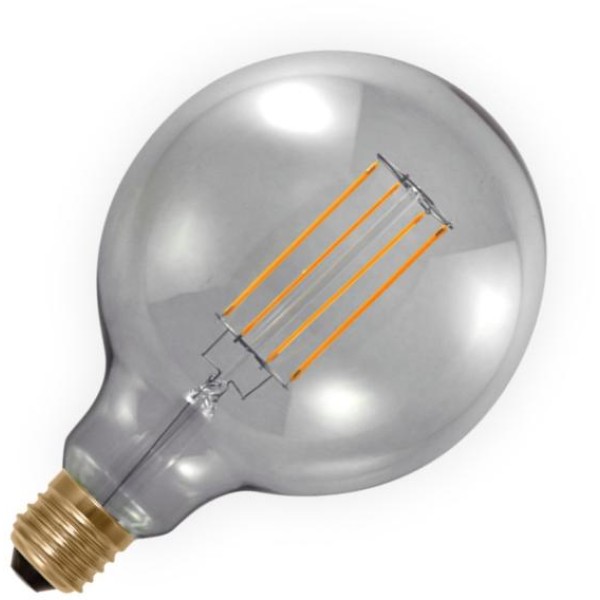 De segula globelamp led filament rookglas grijs 6w (vervangt 25w) grote fitting e27 125mm is verkrijgbaar in 6w. Dit lijkt wellicht weinig