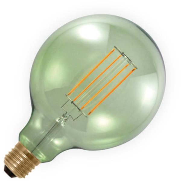 De segula globelamp led filament rookglas groen 6w (vervangt 30w) grote fitting e27 125mm is verkrijgbaar in 6w. Dit lijkt wellicht weinig