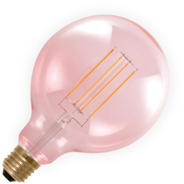 De segula globelamp led filament rookglas roze 6w (vervangt 30w) grote fitting e27 125mm is verkrijgbaar in 6w. Dit lijkt wellicht weinig
