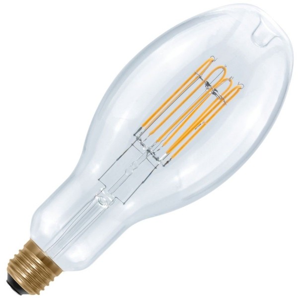Deze led filamentlamp is onderdeel van de nieuwe design line van segula. De lampen geven licht dat in de buurt komt van een gloeilamp maar met minder verbruik. Bovendien geven de lampen warm licht en zijn ze dimbaar. Dit exemplaar is uitgevoerd in 10w (vergelijkbaar met een gloeilamp van 40-60 watt) en heeft helder glas. Als de lamp op voorraad is en u deze voor 20:30 uur besteld heeft u de lamp morgen in huis.