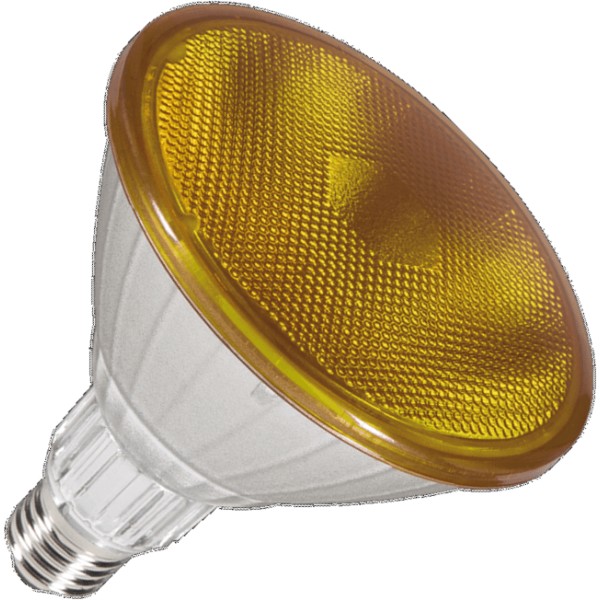 De segula spotlamp par38 led geel 18w (vervangt 150w) grote fitting e27 is verkrijgbaar in 18w. Dit lijkt wellicht weinig