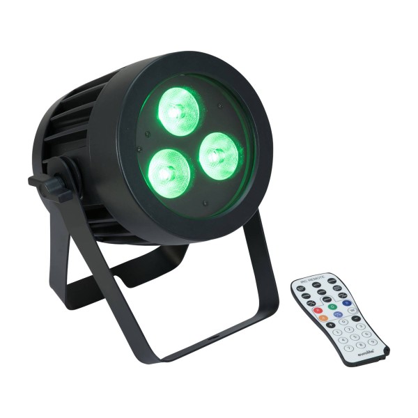 Steinigke showtechnic eurolite led ip par 3x9w scl spot ip65