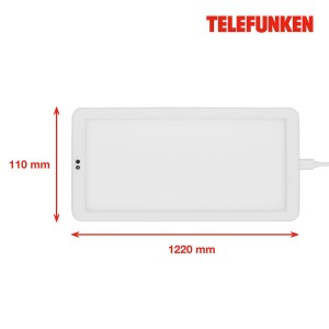 Telefunken LED meubelverlichting Schu, sensor 22x11cm wit 840