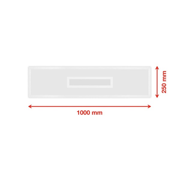 Telefunken led paneel centerback cct rgb 100x25cm wit