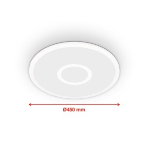 Telefunken LED paneel Centerlight afstandbed CCT RGB Ø45cm