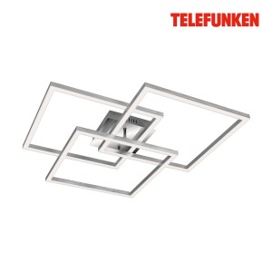 Telefunken LED plafondlamp Frame, RGBW smart bestuurbaar, 40W