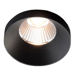 The Light Group GF design Owi inbouwlamp IP54 zwart 3.000 K
