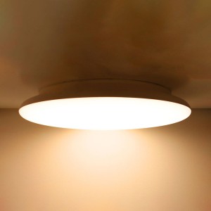 The Light Group SLC LED plafondlamp dimbaar IP54 Ø 25 cm 2.700K
