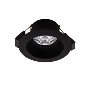 The Light Group SLC One Soft LED inbouwspot dim-to-warm zwart