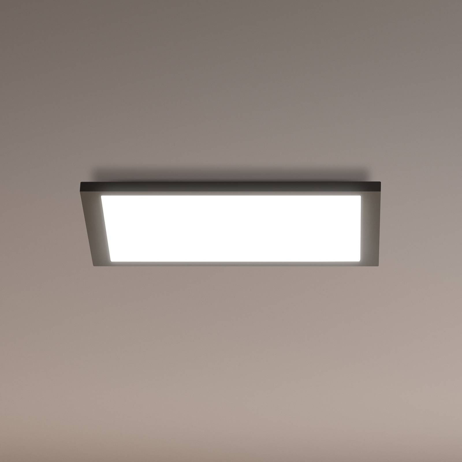 Wiz led plafondlamp paneel, zwart, 30×30 cm