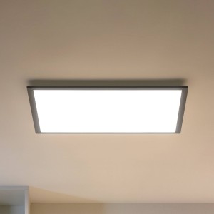 WiZ LED plafondlamp paneel, zwart, 60×60 cm