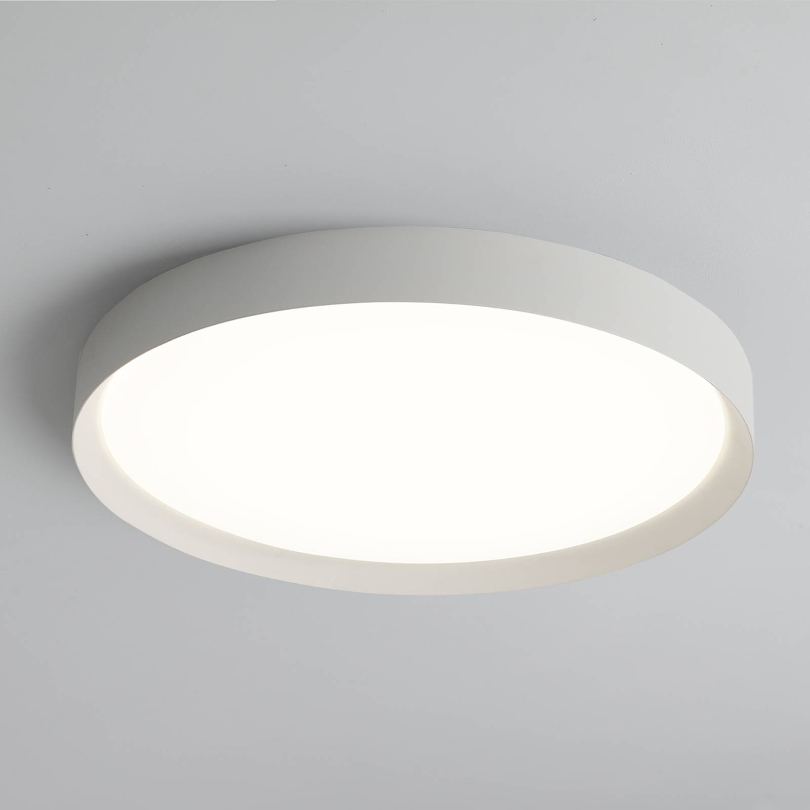 Acb iluminación led plafondlamp minsk, ø 60 cm, casambi, 42 w, wit