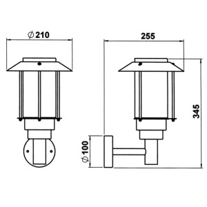 Albert Leuchten Buitenwandlamp 481