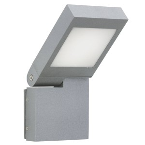 Albert Leuchten LED wandlamp 0111, draaibare kop, zilver