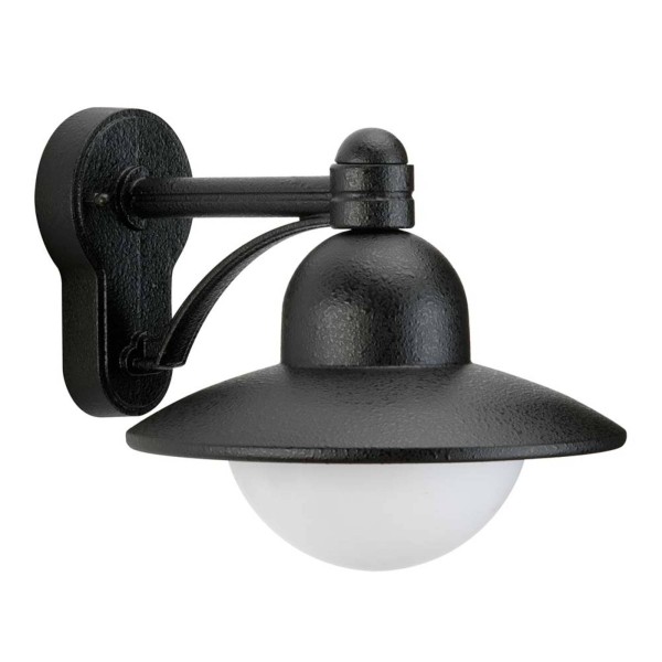 Albert leuchten wandlamp yarai in landhuisstijl - zwart