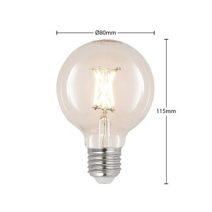 Arcchio LED E27 4W G80 2700K filament dimbaar helder per 2