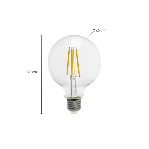 Arcchio led bollamp g95 e27 3