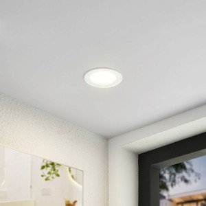 Arcchio LED inbouwlamp Milaine, wit, dimbaar, SetE