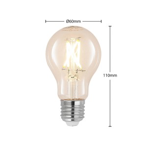 Arcchio LED lamp E27 4W 2700K filament dimbaar per 2