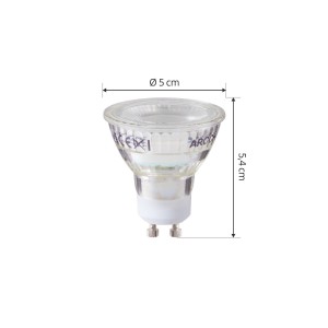 Arcchio LED lamp GU10 2.5W 6500K 450lm glas set van 5