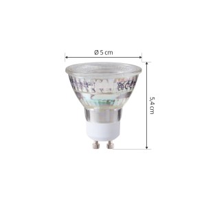 Arcchio LED lamp GU10 2,5W 2700K 450lm glas set van 10