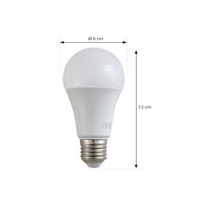 Arcchio LED lamp, opaal, E27, 7,2W, 4000K, 1521 Lumen