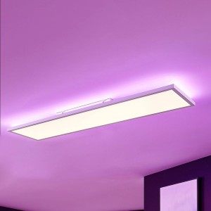 Arcchio LED paneel Brenda CCT, afstandsbed. 29,5×119,5 cm