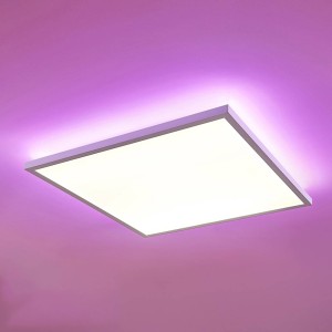 Arcchio LED paneel Brenda CCT, afstandsbediening, 60x60cm