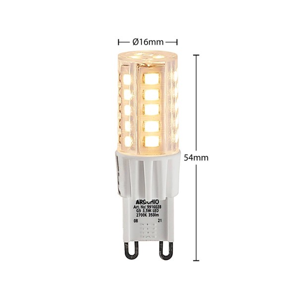 Arcchio led stiftlamp g9 3