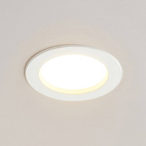 Arcchio Milaine LED inbouwlamp, wit, dimbaar