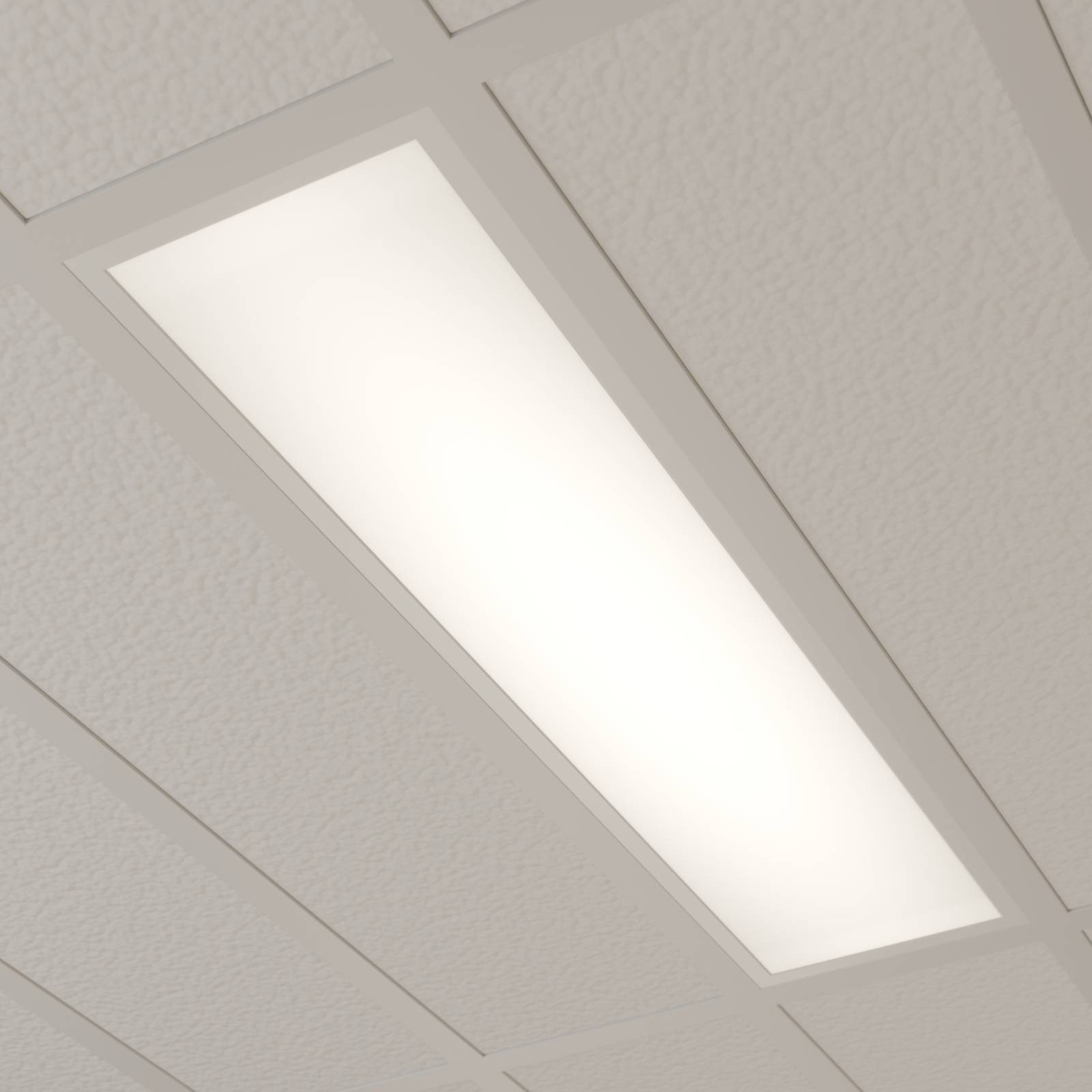 Arcchio Nesley LED paneel, 120 cm, 4.000 K, wit