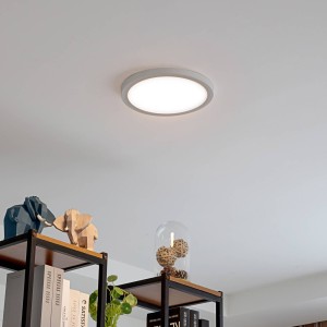 Arcchio Solvie LED plafondlamp, wit, rond, Ø 30 cm