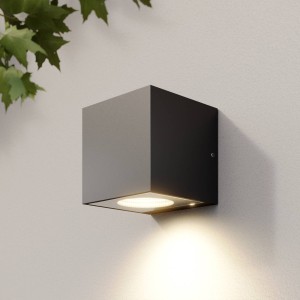 Arcchio Tassnim LED buiten wandlamp grafiet 1-lamp