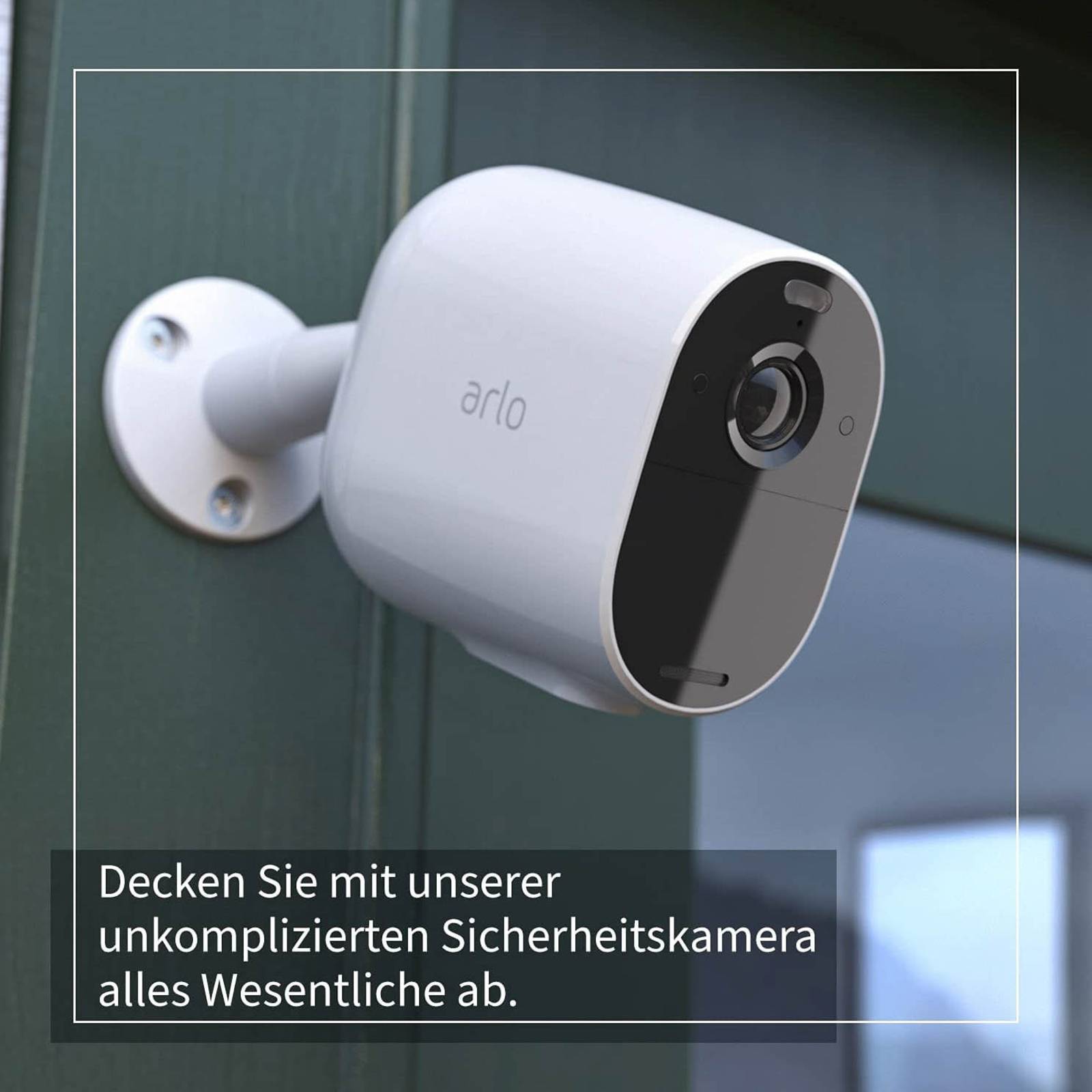 Arlo essential buitencamera, set van 4, wit