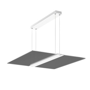 BEGA RZB Twindot S Square LED hanglamp DALI 64cm 830