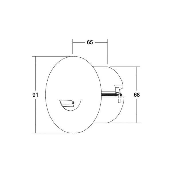 Brumberg adapt wall led inbouwspot