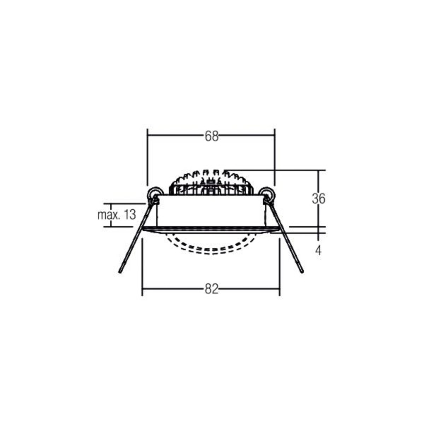 Brumberg bb03 led inbouwspot